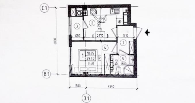 SkyHouse! Botanica, str. Băcioii Noi, 1 cameră! Varianta Albă! + Debara inclusă în preț (6m2)!: 8