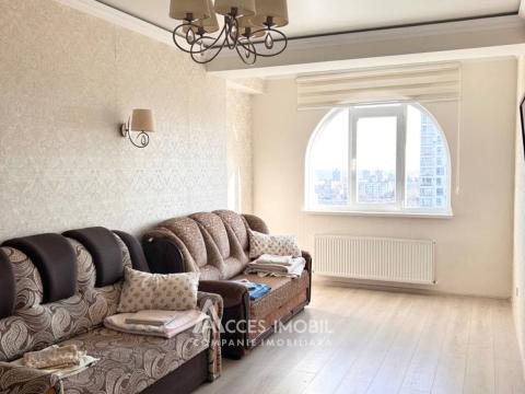 Аренда! Новострой! Центр, ул. Константин Вырнав, 2 комнаты. Евроремонт!: 3