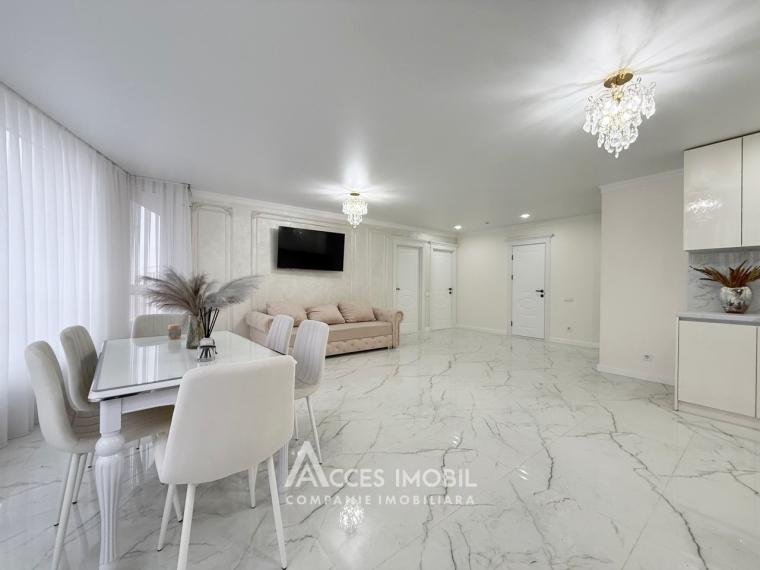 Lagmar! Bloc Nou! str. Nicolae Testemițanu, Centru, 2 camere + living! Euroreparație!: 3