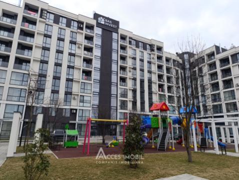 Golban Trade! New Block! Durlesti, Regina Elizabeta Street, 1 room + living room. Eurorepair!: 6