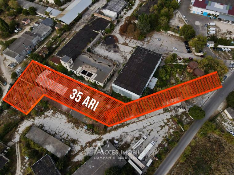 Teren pentru construcții, 35 ari. Stăuceni, str. Industrială!: 1