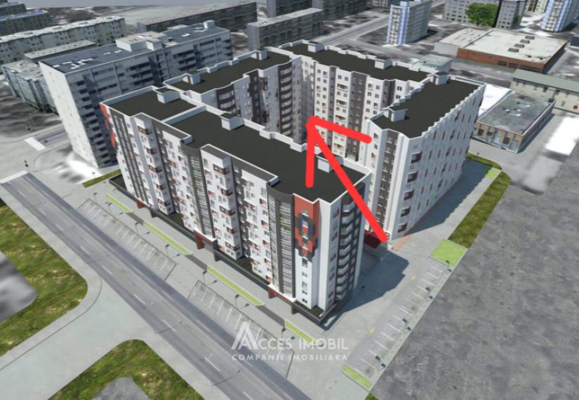 Bloc Nou! Botanica, str. Sarmizegetusa, 2 camere + living! Variantă Albă!: 4