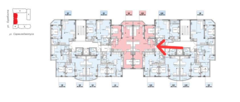 Bloc Nou! Botanica, str. Sarmizegetusa, 2 camere + living! Variantă Albă!: 6