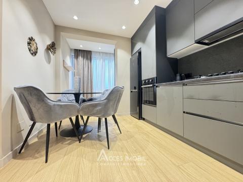 Аренда! Центр, ул. Албишоара, 1 комната + гостиная. Евроремонт!: 2