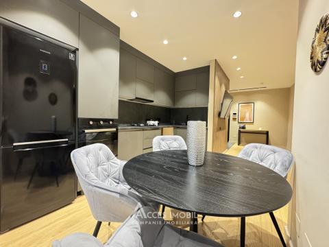 Аренда! Центр, ул. Албишоара, 1 комната + гостиная. Евроремонт!: 3