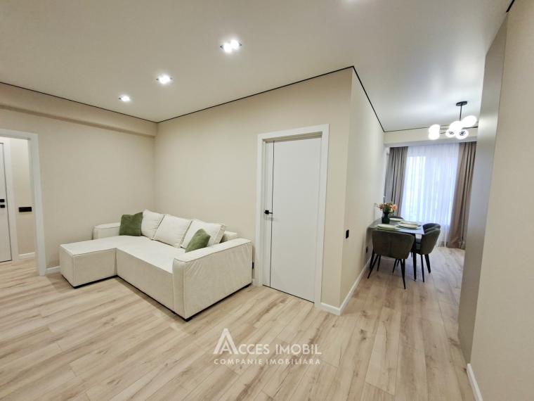 ICAM! Botanica, str. Burebista, 2 camere + living. Euroreparație!: 1