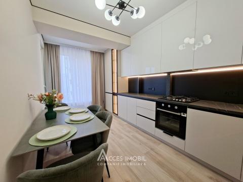 ICAM! Botanica, str. Burebista, 2 camere + living. Euroreparație!: 3