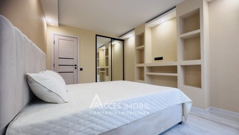 Buiucani, str. Calea Ieșilor, 2 camere + living. Euroreparație!: 2