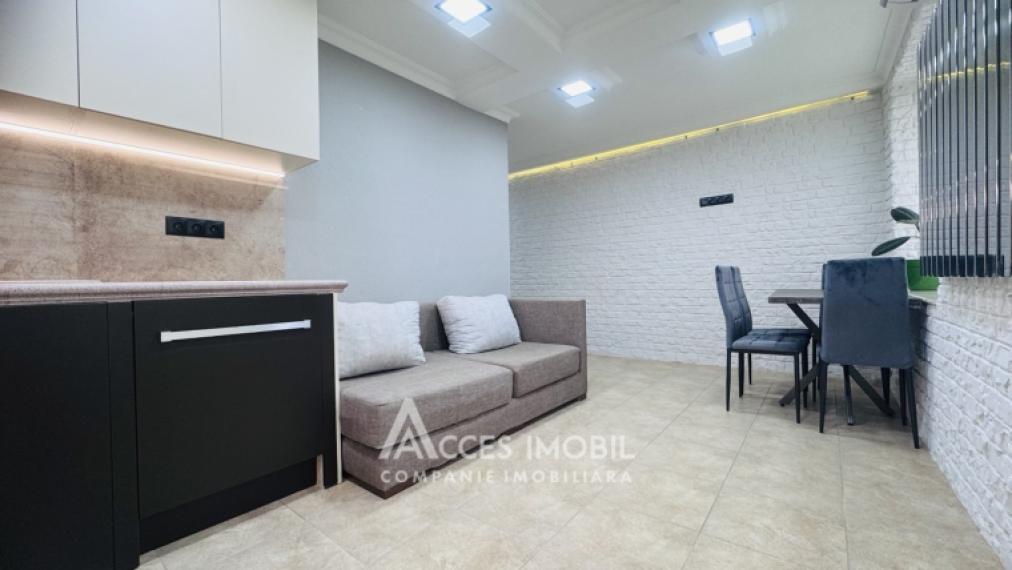 Buiucani, str. Calea Ieșilor, 2 camere + living. Euroreparație!: 6