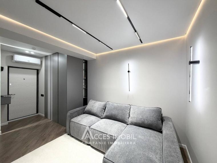 BRAUS! Чеканы, бул. Мирча чел Бэтрын, 1 комната + гостиная. Евроремонт!: 2