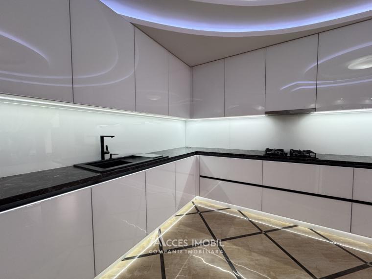 Casă în 3 niveluri! Buiucani, str. Paris, 390m2 + 6 ari. Reparație Premium!: 3