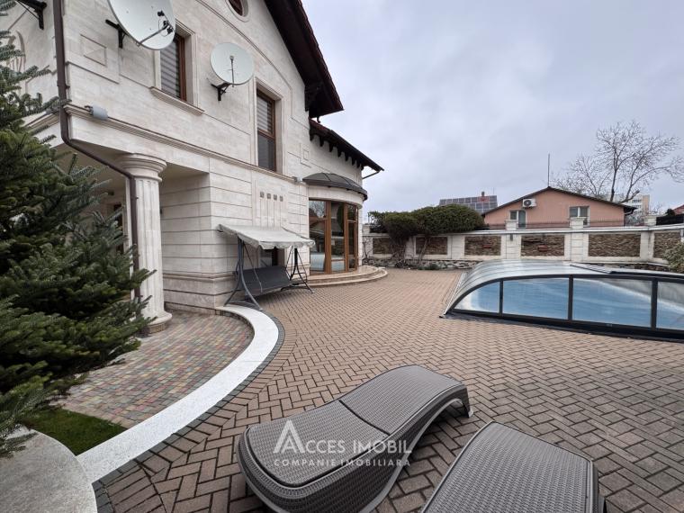 Casă în 3 niveluri! Buiucani, str. Paris, 390m2 + 6 ari. Reparație Premium!: 29