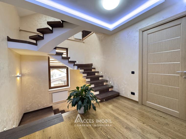 Casă în 3 niveluri! Buiucani, str. Paris, 390m2 + 6 ari. Reparație Premium!: 13