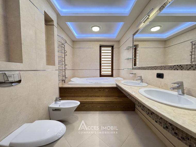 Casă în 3 niveluri! Buiucani, str. Paris, 390m2 + 6 ari. Reparație Premium!: 17