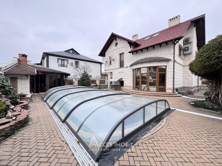 Casă în 3 niveluri! Buiucani, str. Paris, 390m2 + 6 ari. Reparație Premium!: 27