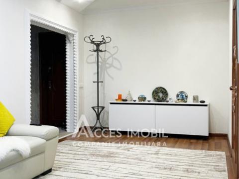 Аренда! Чеканы, б-р Мирча чел Бэтрын, 2 комнаты. Евроремонт! Автономное отопление!: 2