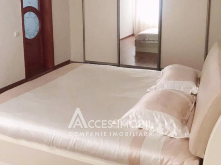 Аренда! Чеканы, б-р Мирча чел Бэтрын, 2 комнаты. Евроремонт! Автономное отопление!: 4