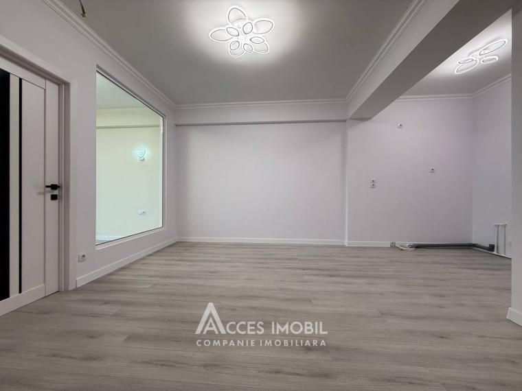 Bloc nou! Centru, str. Ivan Zaikin, 2 camere + living! Euroreparație!: 4