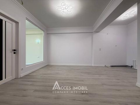 Bloc nou! Centru, str. Ivan Zaikin, 2 camere + living! Euroreparație!: 4