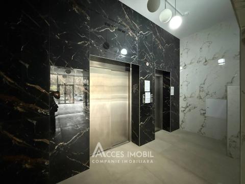 Bloc nou! Centru, str. Ivan Zaikin, 2 camere + living! Euroreparație!: 11