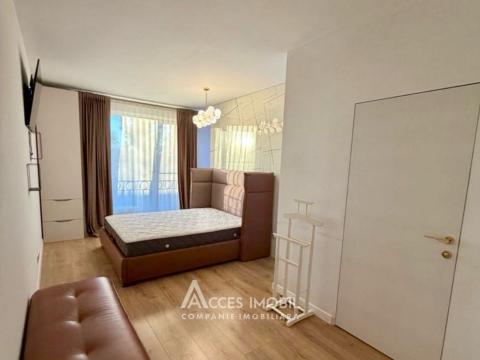 Chirie! Bloc Nou! Râșcani, str. Carierei, 2 camere + living. Euroreparație!: 2