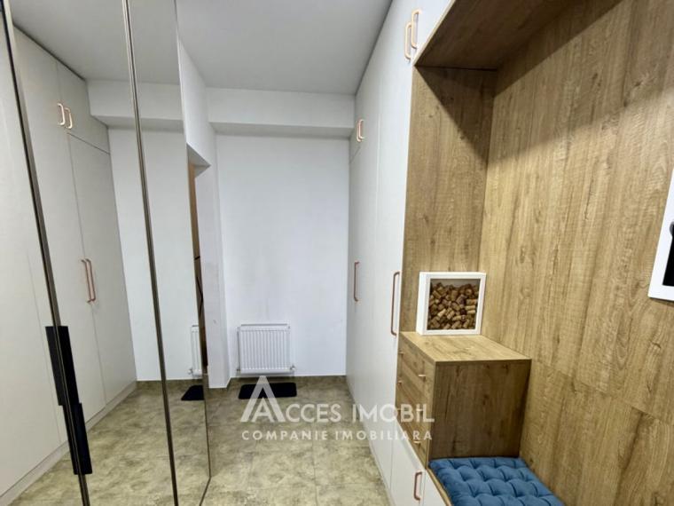 Chirie! Bloc Nou! Râșcani, str. Carierei, 2 camere + living. Euroreparație!: 9