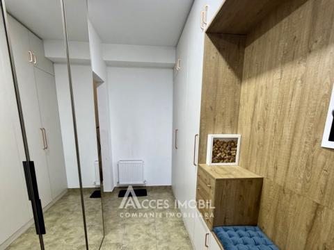 Chirie! Bloc Nou! Râșcani, str. Carierei, 2 camere + living. Euroreparație!: 9