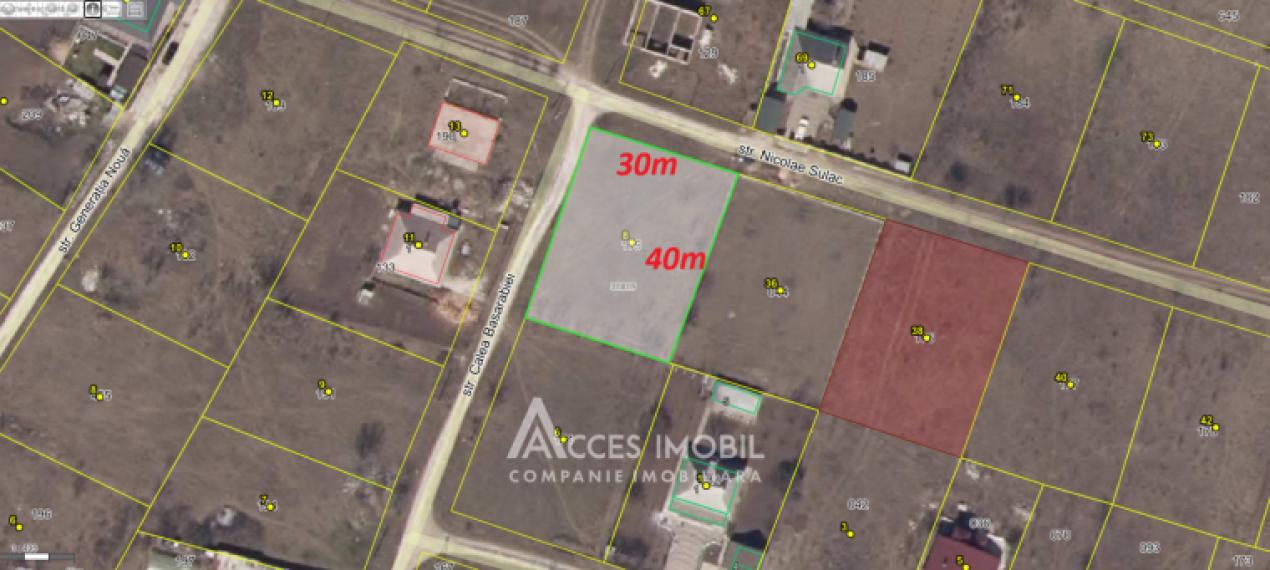 Земельный участок под строительство 12 соток, Бошкана, ул. Каля Басарабией!: 6