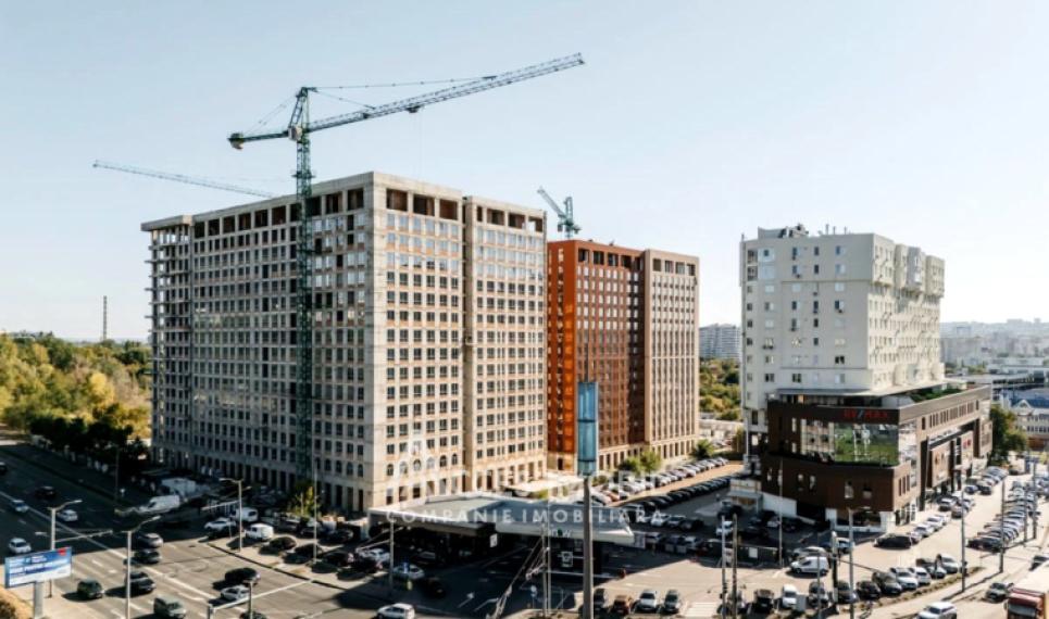 City Gardens! Râșcani, bd. Renașterii, 1 cameră + living. Variantă albă!: 0