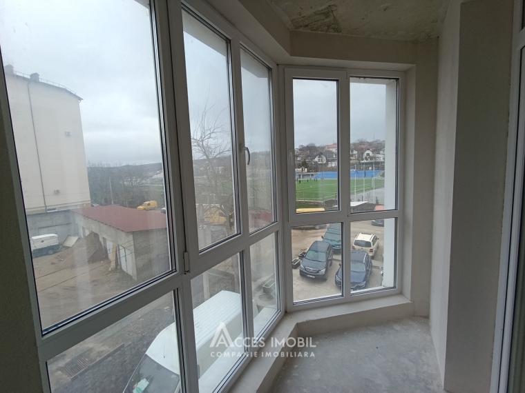 New Block! Ialoveni, Ialoveni street, 3 rooms + living. White version!: 6