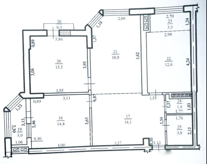 New Block! Ialoveni, Ialoveni street, 3 rooms + living. White version!: 13