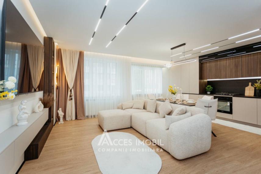 Exfactor! New Block! Buiucani, Ion Buzdugan street, 2 rooms + living room. Premium repair! Authonomus heating!: 0