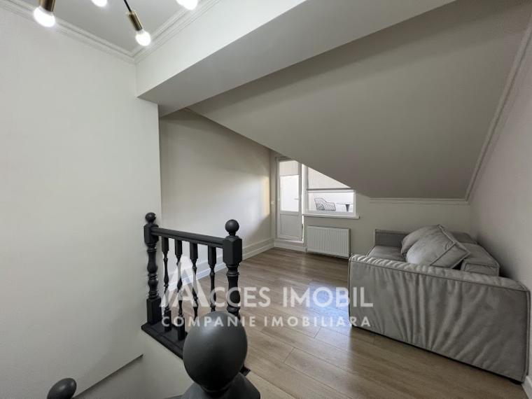 Basconslux! Penthouse în 2 nivele! Bloc Nou! Buiucani, bd. Alba Iulia, 2 camere + living. Euroreparație!: 8