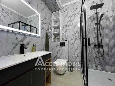 Basconslux! Penthouse în 2 nivele! Bloc Nou! Buiucani, bd. Alba Iulia, 2 camere + living. Euroreparație!: 13