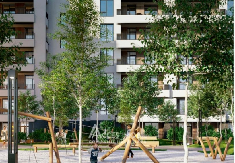 Element Stil! Durlesti, Nicolae Dimo street, 2 rooms + living. White version!: 2