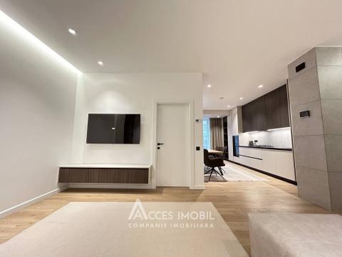 Chirie! Bloc nou! Centru, str. Mitropolit Varlaam, 1 cameră + living. Euroreparație!: 3