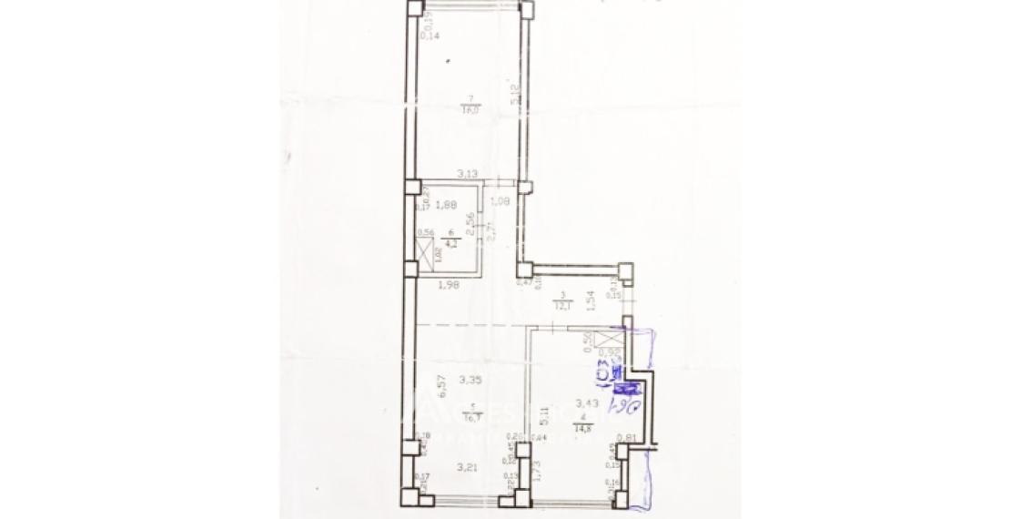 Новострой! Центр, ул. Текуч, 2 комнаты + гостиная. Белый вариант!: 3