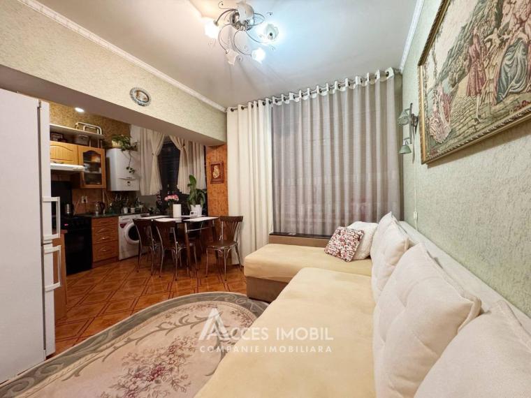 bd. Moscova, Râșcani, 2 camere + living. Încălzire autonomă!: 1