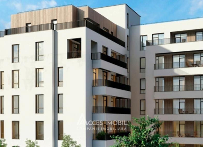 Element Stil! Дурлешты, ул. Николай Димо, 3 комнаты + гостиная. Белый вариант!: 1