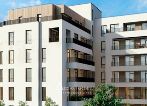 Element Stil! Дурлешты, ул. Николай Димо, 3 комнаты + гостиная. Белый вариант!: 1