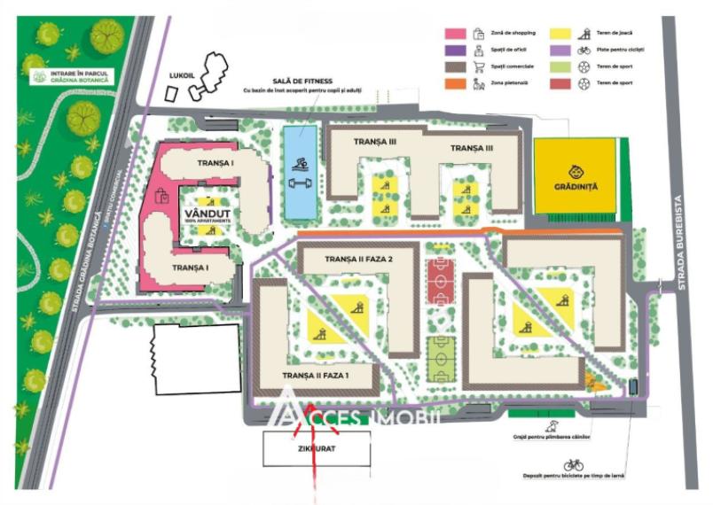 Newton House! Botanica, Gradina Botanica street, 1 room. White Version!: 6