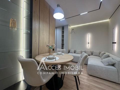 Inamstro! Новострой! Буюканы, ул. Йоана Раду, 2 комнаты + гостиная. Евроремонт! Автономное отопление! Средняя позиция!: 3