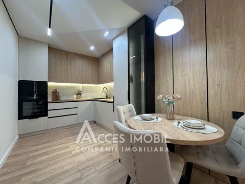 Inamstro! Новострой! Буюканы, ул. Йоана Раду, 2 комнаты + гостиная. Евроремонт! Автономное отопление! Средняя позиция!: 4