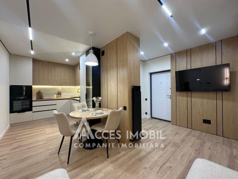 Inamstro! Новострой! Буюканы, ул. Йоана Раду, 2 комнаты + гостиная. Евроремонт! Автономное отопление! Средняя позиция!: 5