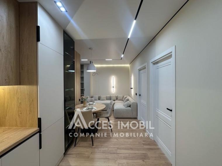 Inamstro! Новострой! Буюканы, ул. Йоана Раду, 2 комнаты + гостиная. Евроремонт! Автономное отопление! Средняя позиция!: 6