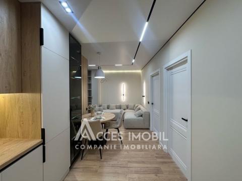 Inamstro! Новострой! Буюканы, ул. Йоана Раду, 2 комнаты + гостиная. Евроремонт! Автономное отопление! Средняя позиция!: 6