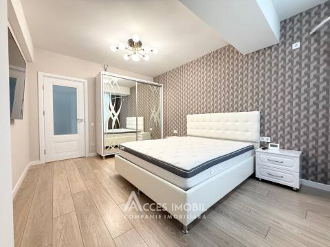 Chirie! Bloc Nou! Centru, str. C. Vârnav, 2 camere + living. Euroreparație!: 4