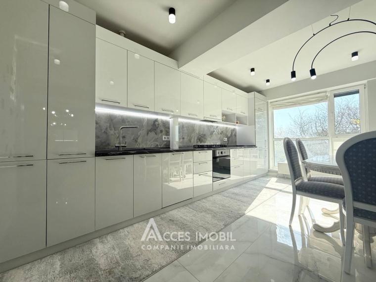 Chirie! Bloc Nou! Centru, str. C. Vârnav, 2 camere + living. Euroreparație!: 0