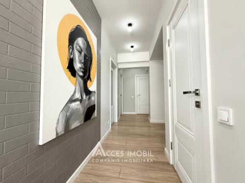 Chirie! Bloc Nou! Centru, str. C. Vârnav, 2 camere + living. Euroreparație!: 10