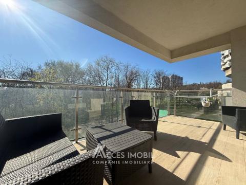 Chirie! Bloc Nou! Centru, str. C. Vârnav, 2 camere + living. Euroreparație!: 15